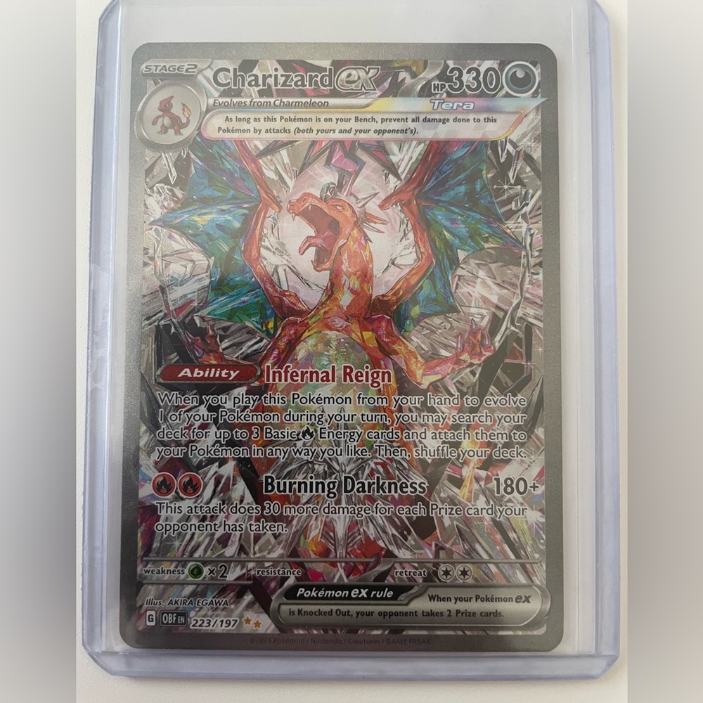 Charizard EX #223 Pokémon Card